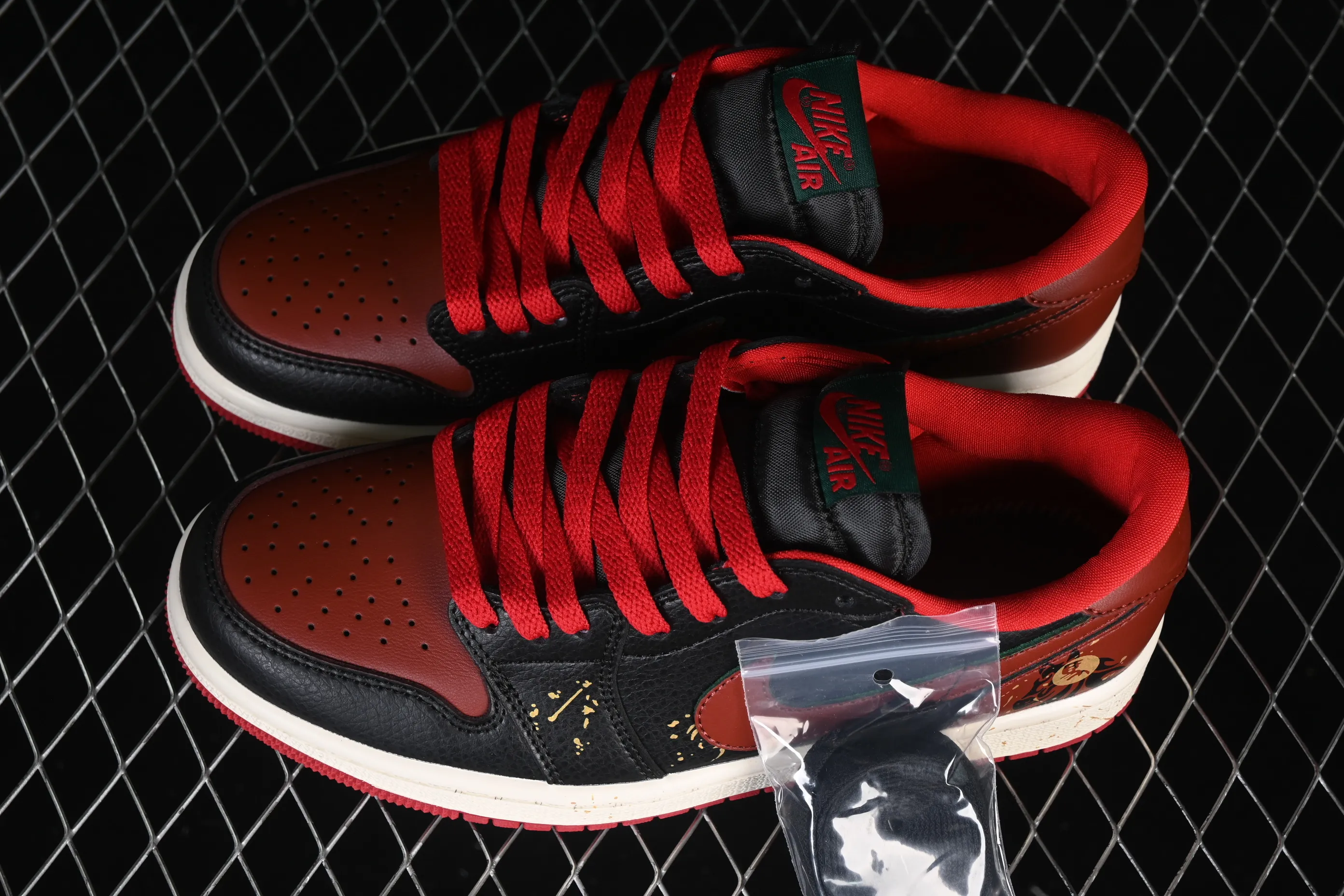 All Categories Air Jordan Jordan Series Basketball Shoes Air Jordan 1 Low Air Jordan 1 Low AJ1 Joe 1 Year of the Horse Limited Edition Low-State Cultural Casual Shoes CZ0775-036